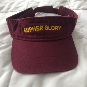 University of MN Visor Hat